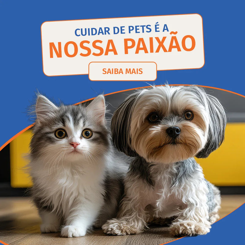 Mais do que uma loja online, um pet center completo
